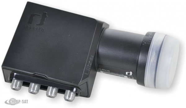 Inverto Quad Switch Black Ultra 0.2 dB Typ